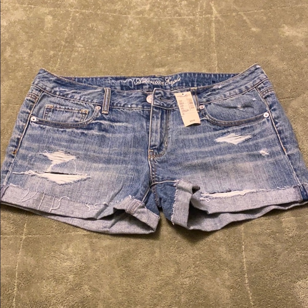 NEW American Eagle Denim Shorts Size 12